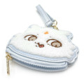 Japan Chiikawa Mini Face Pouch With Bag Charm - Monster Anoko - 3