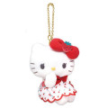 Japan Sanrio × Mezzo Piano Mascot Holder - Hello Kitty : Berrier-chan Cherry Dress - 1