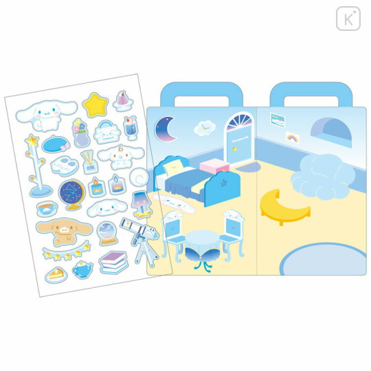 Japan Sanrio Playing Sticker - Cinnamoroll : Room - 1