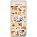 Japan Mind Wave Washi Sticker - Animal Happy Belly Bakery - 1
