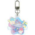 Japan Sanrio Shaka Shaka Acrylic Keychain - Little Twin Stars : Sky - 1