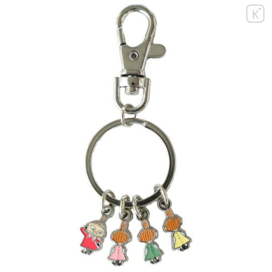 Japan Moomin Metal Charm Keychain - Little My : Sister - 1