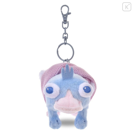 Japan Disney Store Plush Keychain - Perry the Platypus : Winter Shiny Color Pink Blue - 1