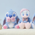 Japan Disney Store Plush Toy - Donald : Winter Shiny Color Pink Blue - 6