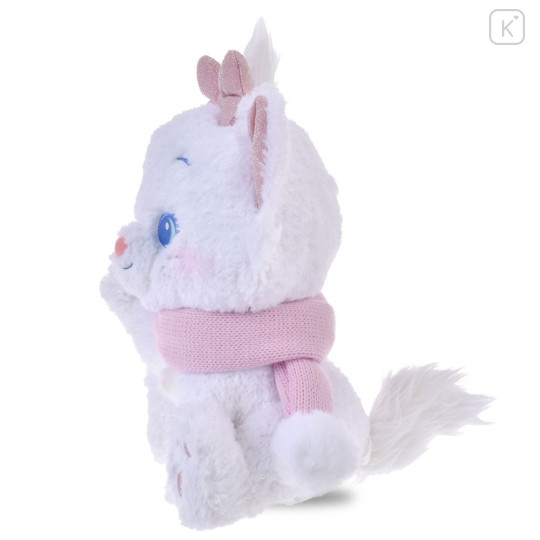 Japan Disney Store Plush Toy - Marie : Winter Shiny Color Pink Blue - 2