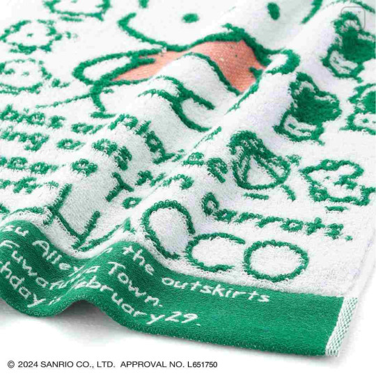 Japan Sanrio Jacquard Face Towel - Pochacco : Museum Profile - 2
