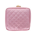 Japan Esther Bunny Quilted Square Pouch - Pink - 2