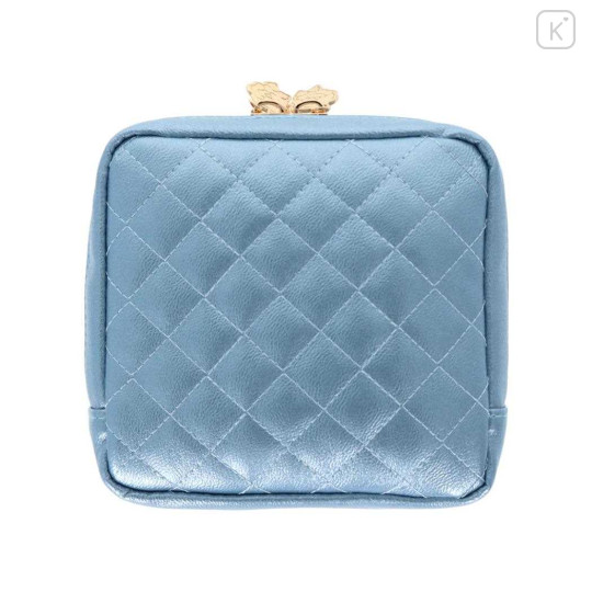 Japan Esther Bunny Quilted Square Pouch - Blue - 2
