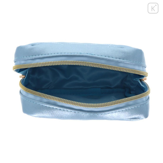 Japan Esther Bunny Quilted Square Pouch - Blue - 3