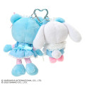 Japan Sanrio × Mezzo Piano Original Mascot Holder - Cinnamoroll : Rabbit Blue - 2