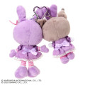 Japan Sanrio × Mezzo Piano Original Mascot Holder - Kuromi : Rabbit Purple - 2