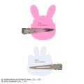 Japan Sanrio × Mezzo Piano Original Hair Clip Set - Hello Kitty : Rabbit - 3