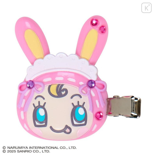 Japan Sanrio × Mezzo Piano Original Hair Clip Set - Hello Kitty : Rabbit - 4