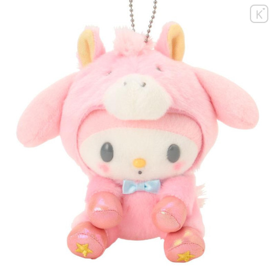 Japan Sanrio Original Mascot Holder - My Melody : New Year Zodiac Year of Horse Lucky Pink - 2