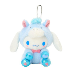 Japan Sanrio Original Mascot Holder - Cinnamoroll : New Year Zodiac Year of Horse Lucky Blue
