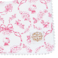 Japan Sanrio Original Square Bib - Hello Kitty : Sanrio Baby Elegant Floral - 4