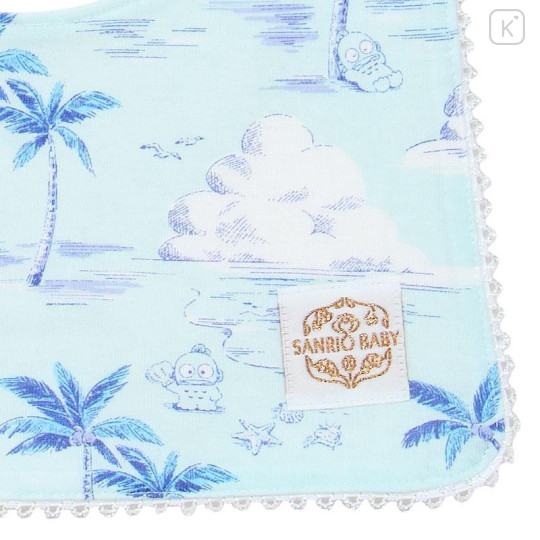 Japan Sanrio Original Square Bib - Hangyodon : Sanrio Baby Resort - 4