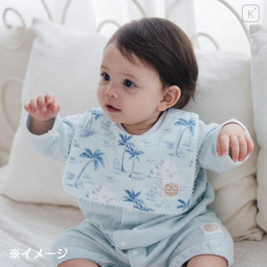 Japan Sanrio Original Square Bib - Hangyodon : Sanrio Baby Resort - 6