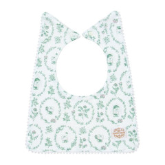 Japan Sanrio Original Square Bib - Keroppi : Sanrio Baby Elegant Floral