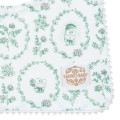 Japan Sanrio Original Square Bib - Keroppi : Sanrio Baby Elegant Floral - 4