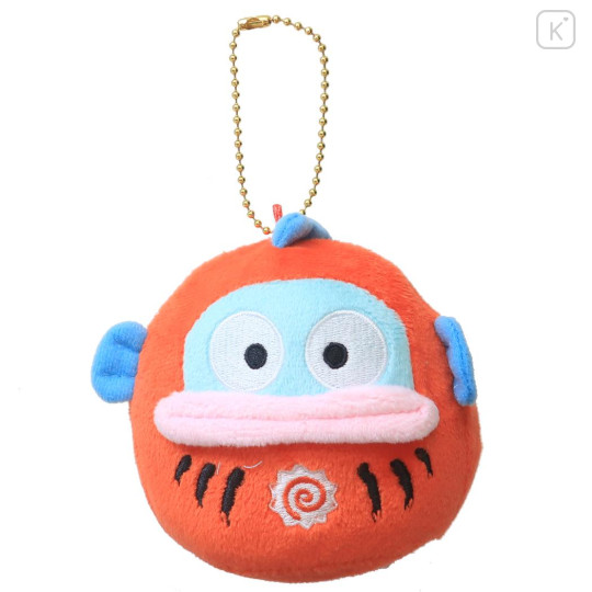 Japan Sanrio Mascot Holder - Hangyodon : 40th Anniversary Daruma - 1