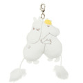 Japan Moomin Hug Mascot Keychain - 80th Anniversary - 1