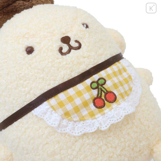 Japan Sanrio Plush Toy - Pompompurin : Cherry Bib - 3