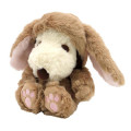 Japan Peanuts Plush Toy - Snoopy : Lop Ear Bunny Brown - 1