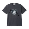 Japan Mofusand Balletcore T-shirt (M) - Ribbon Cat Black - 1