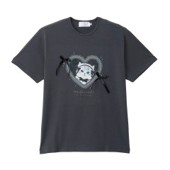 Japan Mofusand Balletcore T-shirt (L) - Ribbon Cat Black