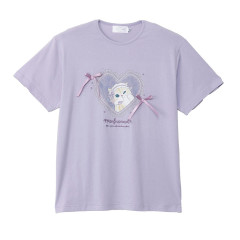 Japan Mofusand Balletcore T-shirt (L) - Ribbon Cat Purple