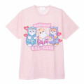 Japan Mofusand T-shirt - Gal Cat Pink - 1