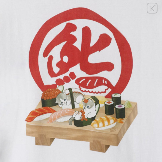 Japan Mofusand T-shirt (L) - Sushi White - 5