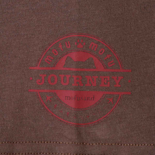Japan Mofusand T-shirt (M) - Mofumofu Journey Baker Street Brown - 4
