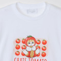 Japan Mofusand T-shirt (L) - Mofumofu Marche Tomato White - 3