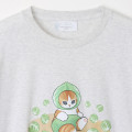 Japan Mofusand T-shirt (M) - Mofumofu Marche Cabbage Oatmeal - 2