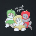 Japan Mofusand T-shirt (L) - Mofumofu Marche Paprika Black - 3