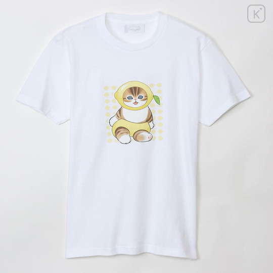 Japan Mofusand T-shirt (M) - Mofumofu Marche Lemon White - 1