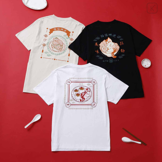 Japan Mofusand T-shirt (M) - Ramen Black - 6