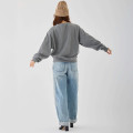 Japan Mofusand Sweatshirt (M) - Cookie Gray - 3
