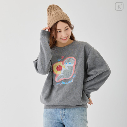 Japan Mofusand Sweatshirt (L) - Cookie Gray - 4