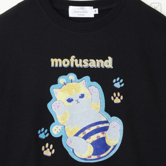 Japan Mofusand Sweatshirt (L) - Bee Black - 8