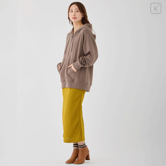 Japan Mofusand Zip Hoodie (L) - Wild Cat Khaki - 2