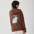 Japan Mofusand Zip Hoodie (M) - Bunny Cat Brown - 7