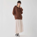 Japan Mofusand Zip Hoodie (L) - Bunny Cat Brown - 3