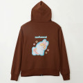 Japan Mofusand Zip Hoodie (L) - Bunny Cat Brown - 8