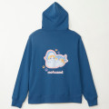 Japan Mofusand Zip Hoodie (M) - Shark Cat Dark Blue - 1