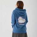 Japan Mofusand Zip Hoodie (M) - Shark Cat Dark Blue - 5