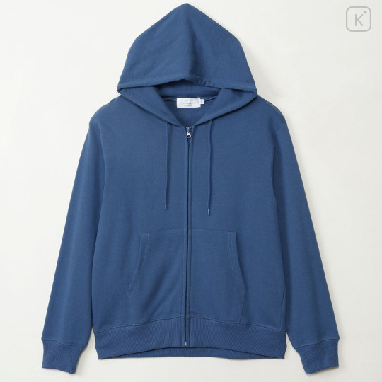 Japan Mofusand Zip Hoodie (L) - Shark Cat Dark Blue - 2