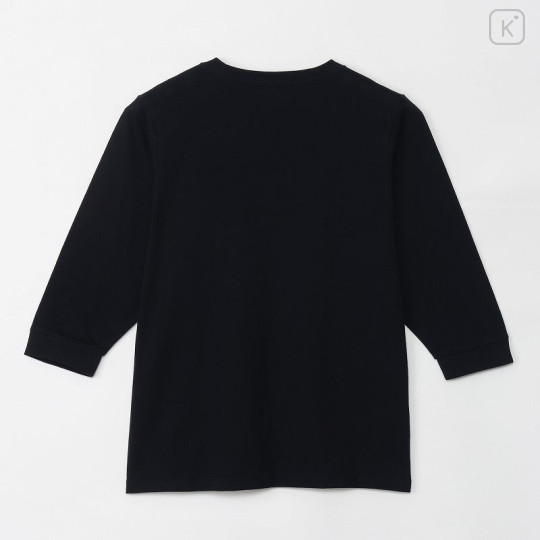 Japan Mofusand 3/4 Sleeve T-Shirt (L) - White Cat Black - 5